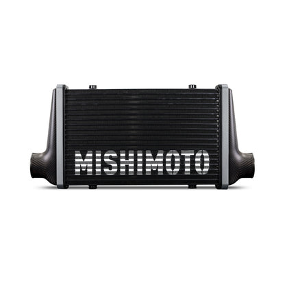 Mishimoto Universal Carbon Fiber Intercooler - Matte Tanks - 600mm Silver Core - C-Flow - C V-Band