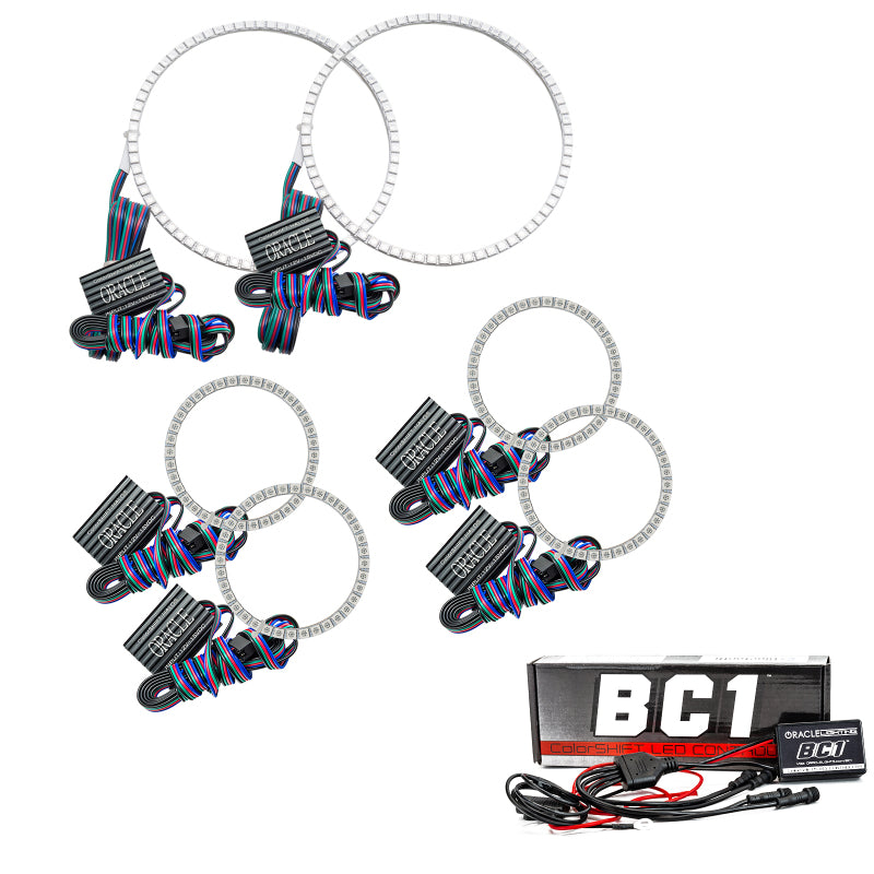 Oracle Nissan Frontier 01-04 Halo Kit - Triple - ColorSHIFT w/ BC1 Controller NO RETURNS