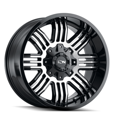 ION Type 144 20x9 / 8x170 BP / 18mm Offset / 125.2mm Hub Black/Machined Wheel