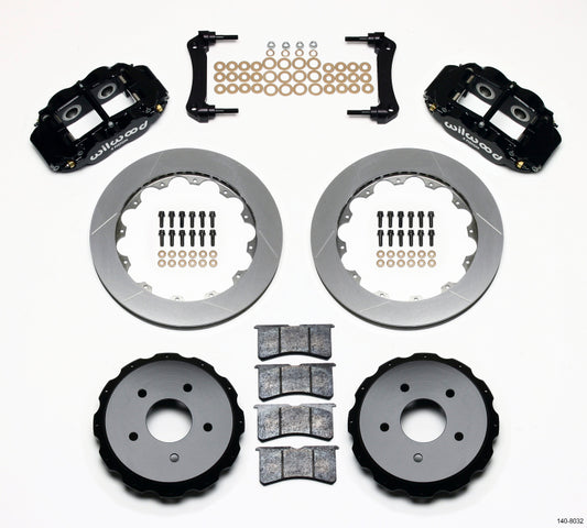 Wilwood Narrow Superlite 4R Rear Kit 12.88in 97-04 Corvette C5/Z06