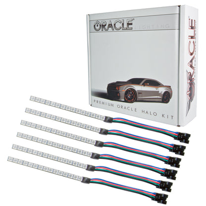 Oracle 15-17 Ford Mustang V6/GT/Shelby DRL  w/ Halo Kit - ColorSHIFT w/o Controller SEE WARRANTY