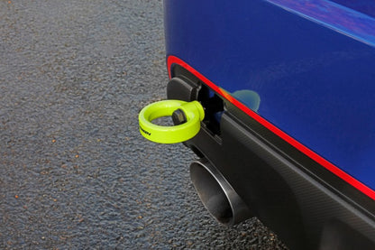 Perrin 13-20 & 2022 Subaru BRZ / 13-16 Scion FRS / 17-20 Toyota 86 Tow Hook Kit (Rear) - Neon Yellow