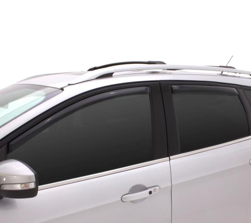 AVS 15-18 Chrysler 200 Ventvisor In-Channel Front & Rear Window Deflectors 4pc - Smoke