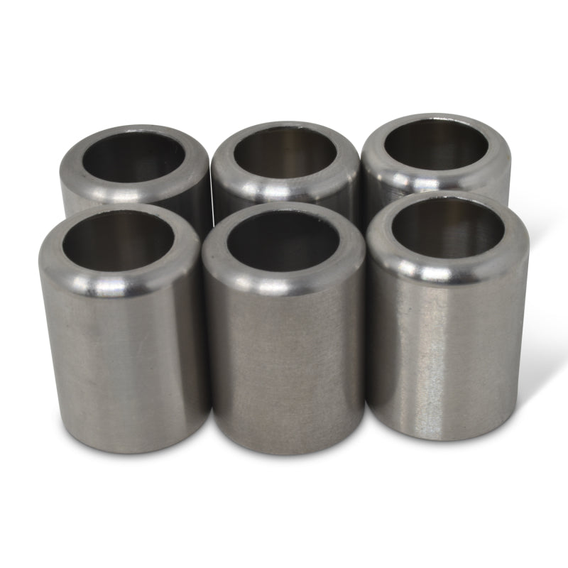 Russell Performance -10 AN Stainless Steel Crimp Collars (O.D. 0.825) (6 Per Pack)