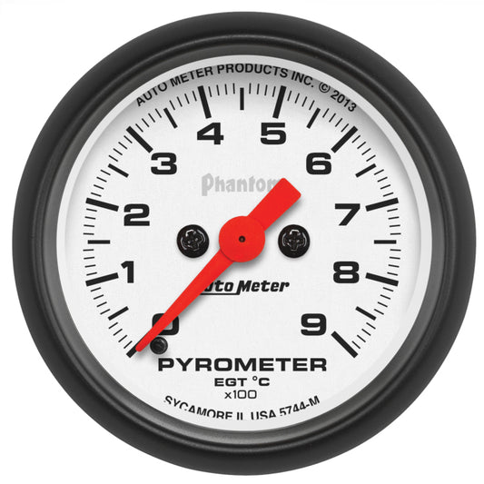 Autometer Phantom FSE 52mm 0-900 Deg C Electronic Guage Kit