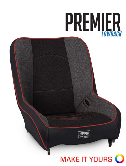 PRP Premier Low Back Suspension Seat - Rear
