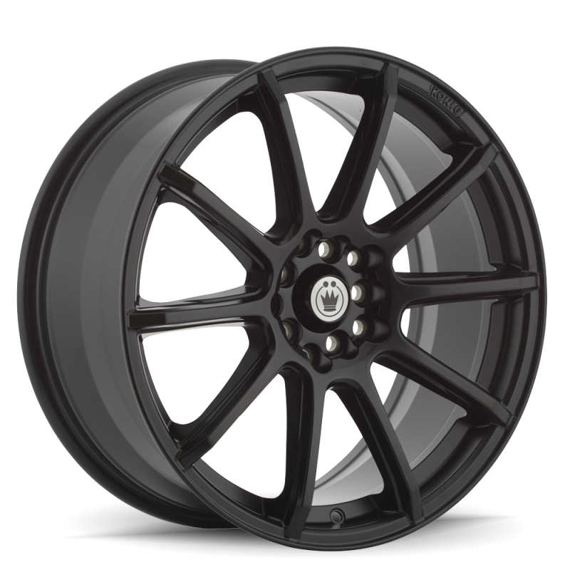 Konig Control 16x7 4x100 / 4x108 ET40 Matte Black