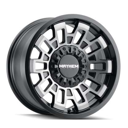 Mayhem 8113 Cortex 20x9 / 8x170 BP / 0mm Offset / 125.2mm Hub Matte Black w/ Dark Tint Wheel