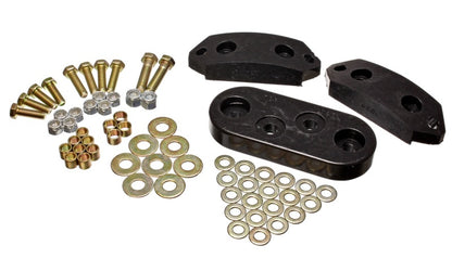 Energy Suspension 61-73 VW Beetle/70-73 Super Beetle Black Motor and Trans Mount Bushings (Inc H/W)