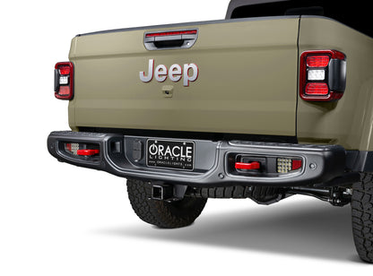 Oracle Jeep Gladiator JT Rear Bumper LED Reverse Lights w/ Plug & Play Harness - 6000K SEE WARRANTY