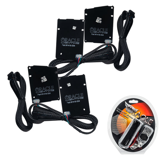 Oracle 19-21 Chevy Camaro LS/LT RGB+A Headlight DRL  Kit - ColorSHIFT w/ RF Controller SEE WARRANTY