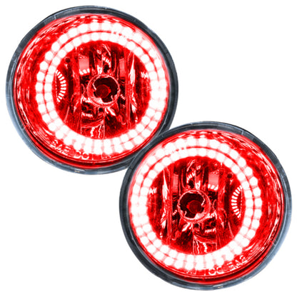 Oracle Lighting 04-15 Nissan Titan Pre-Assembled LED Halo Fog Lights -Red SEE WARRANTY