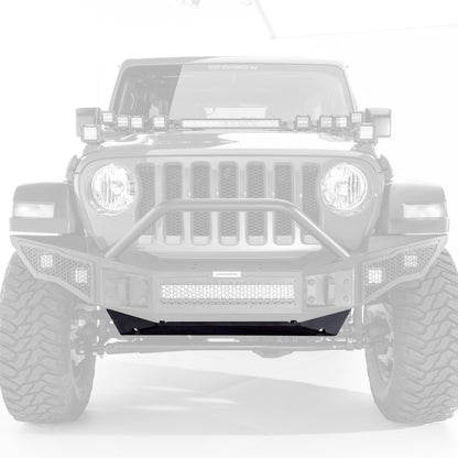 Go Rhino 18-20 Jeep Wrangler JL/JLU Rockline Front Bumper Skid Plate
