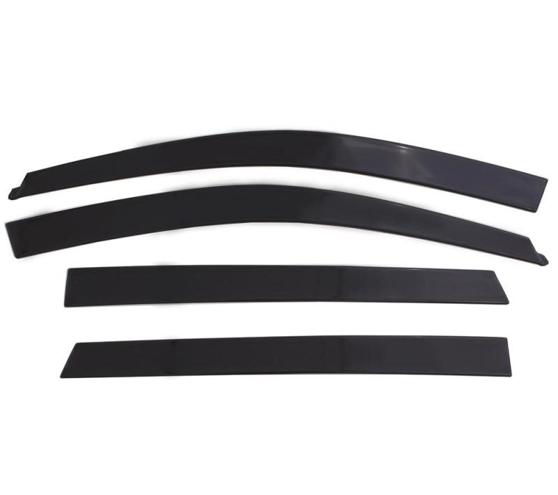 AVS 15-18 Chevy Colorado Crew Cab Ventvisor Low Profile Deflectors 4pc - Smoke