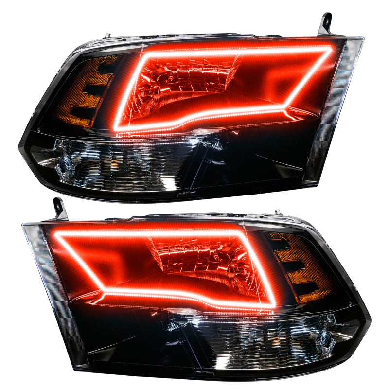 Oracle Lighting 09-18 Ram 1500 Sport Pre-Assembled w/Switchback Halo Headlights SEE WARRANTY