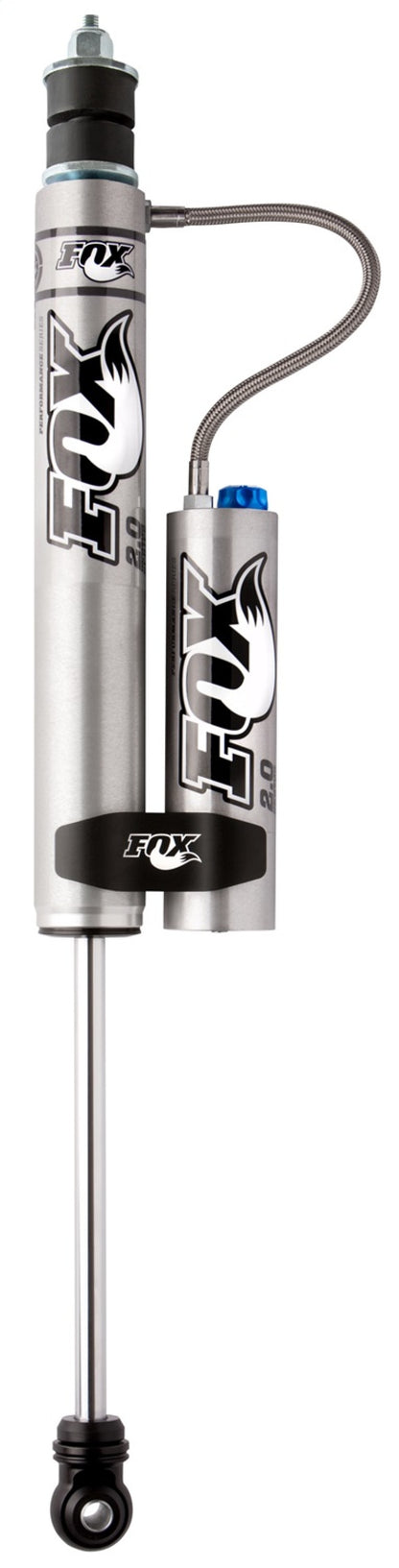 Fox 2.0 Factory Series 6.5in. Smooth Body Res. Shock w/CD Adj. (Alum) Std Travel / Eyelet Ends - Blk