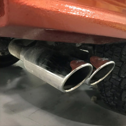 Ford Racing 2019 Ranger 2.3L Ecoboost Side Exit Cat-Back Exhaust System w/ Dual Chrome Tips