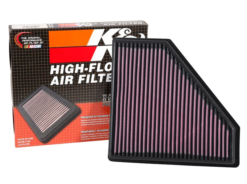 K&N 16-17 Cadillac CTS-V 6.2L V8 Drop In Air Filter