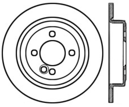 StopTech Drilled Sport Brake Rotor