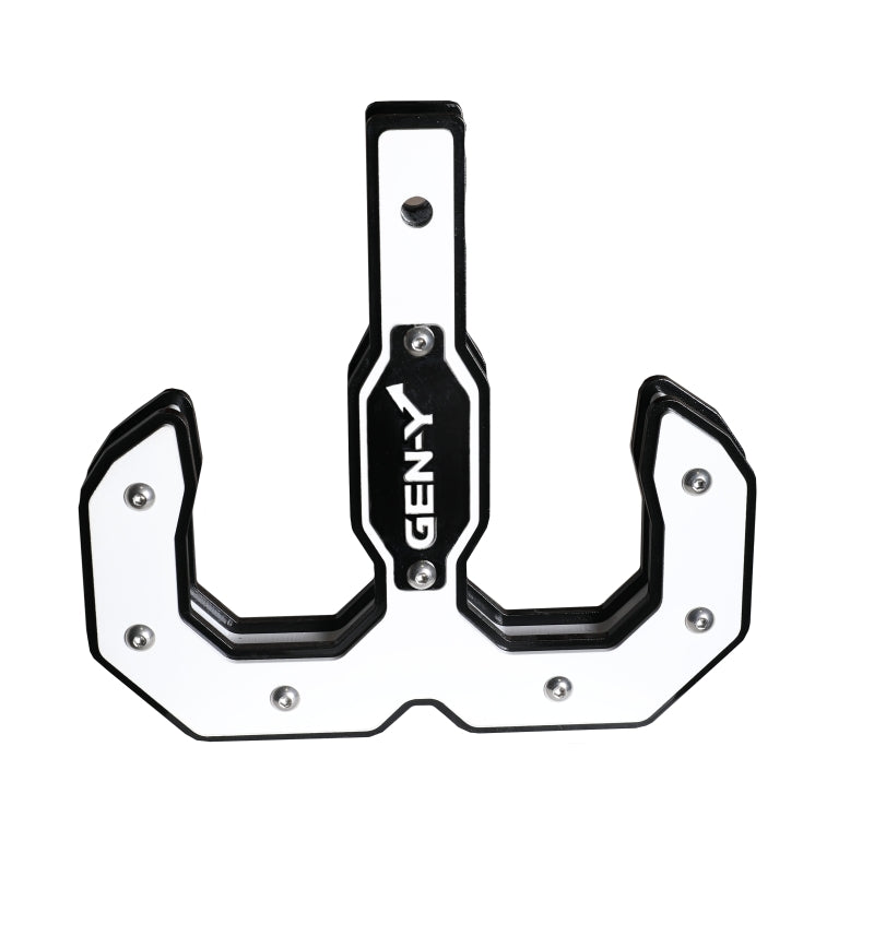 Gen-Y Hulk 2.0 16K Tow Hook 2in Shank - Black/White