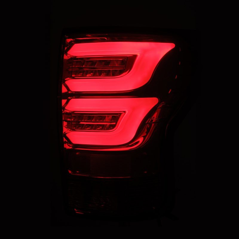 AlphaRex 07-13 Toyota Tundra PRO-Series LED Tail Lights Red Smoke