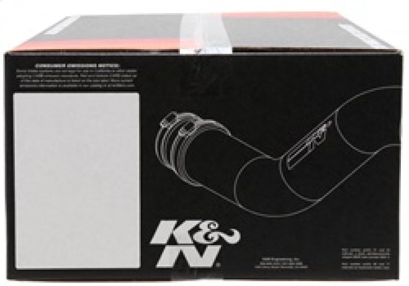 K&N Performance Intake Kit TYPHOON; HYUNDAI TIBURON, 03, V6-2.7L, (RED)