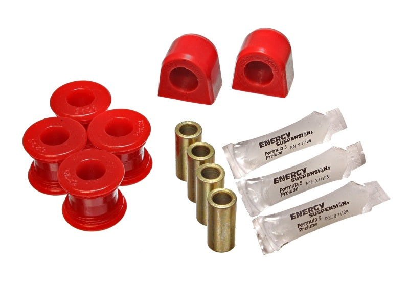 Energy Suspension 02-06 Subaru Impreza/WRX Red 20mm Rear Sway Bar Bushing Set