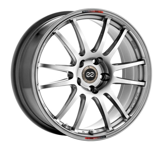 Enkei GTC01 17x9.5 5x114.3 38mm Offset 75mm Bore Hyper Black Wheel (Inc $20 SO Charge from Japan)