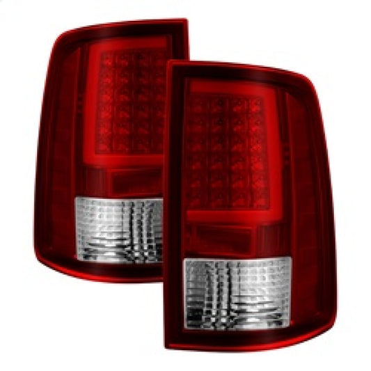 xTune Dodge Ram 1500 09-16 LED Tail Lights Incandescent Model Only - Red Clear ALT-ON-DR09-LBLED-RC