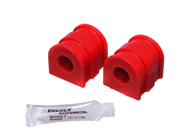 Energy Suspension 06-10 VW Passat (Incl. Wagon)/16+ VW Passat Red 20.7mm Rear Sway Bar Bushing Set