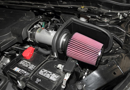 K&N 13-14 Honda Accord 3.5L V6 69 Series Typhoon Air Intake System - Silver Cold Air Intake Kit