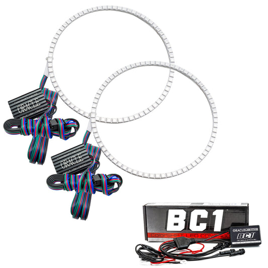 Oracle Hyundai Veloster 11-13 Non-Projector Halo Kit - ColorSHIFT w/ BC1 Controller SEE WARRANTY