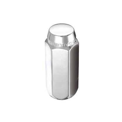 McGard Hex Lug Nut (Cone Seat) M14X1.5 / 22mm Hex / 1.945in. Length (4-Pack) - Chrome