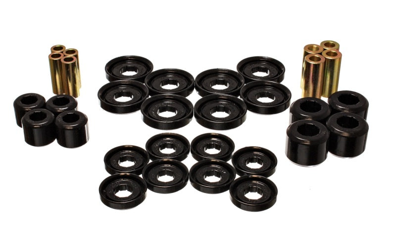 Energy Suspension Front Control Arm Bushing Set - Black