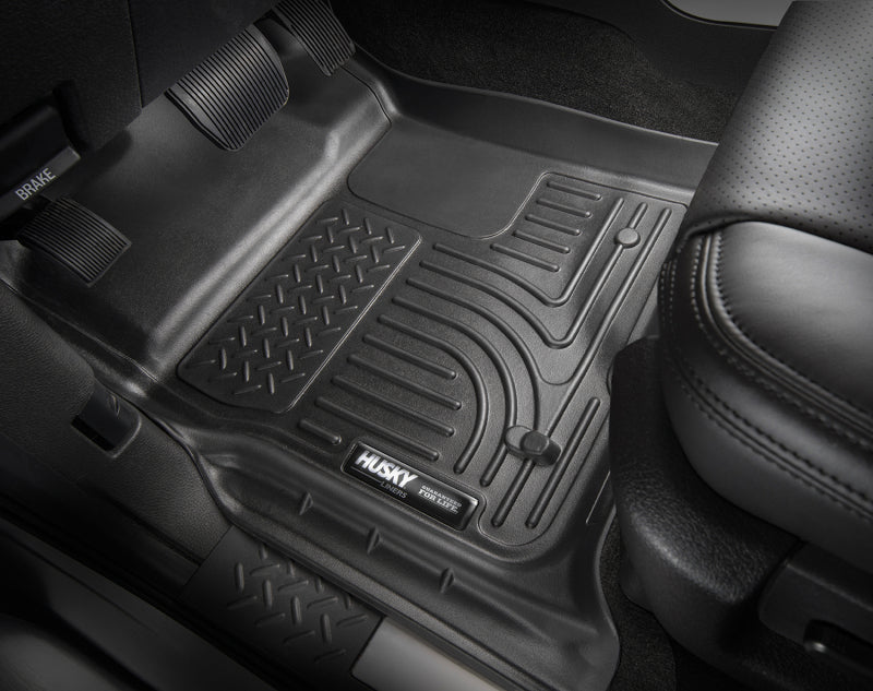 Husky Liners 2015 GM Escalade/Tahoe/Yukon WeatherBeater Black 3rd Seat (Bench 2nd) Floor Liner