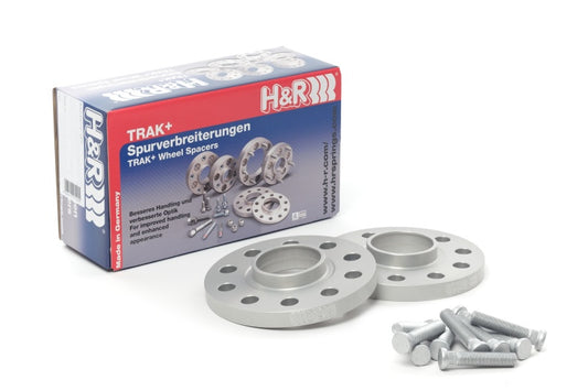 H&R Trak+ 15mm DRS Wheel Spacer Bolt 5/114.3 Center Bore 70.5 Stud Thread 14x1.5 - Black