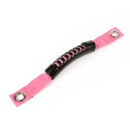 Rugged Ridge A-Pillar Grab Handle Pink 07-18 Jeep Wrangler JK