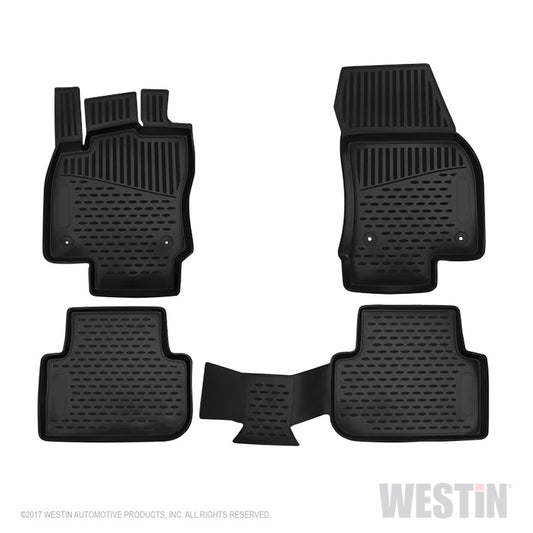 Westin 2017-2018 Volkswagen Tiguan Profile Floor Liners 5pc - Black