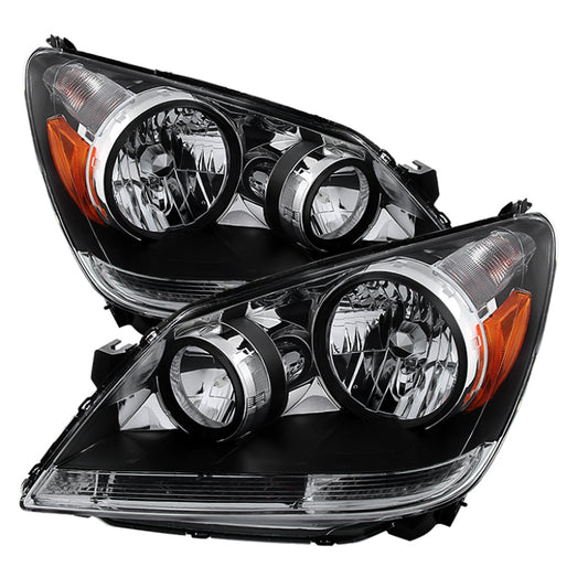 Xtunehonda Odyssey 05-07 Crystal Headlights Chrome HD-JH-HODY05-AM-C