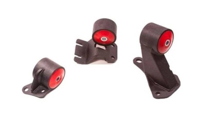 Innovative 90-93 Integra B-Series Black Steel Mounts 95A Bushings (Auto to Manual Hydro)