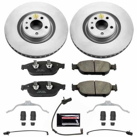 Power Stop 12-16 Audi A6 Quattro Front Z23 Evolution Sport Coated Brake Kit