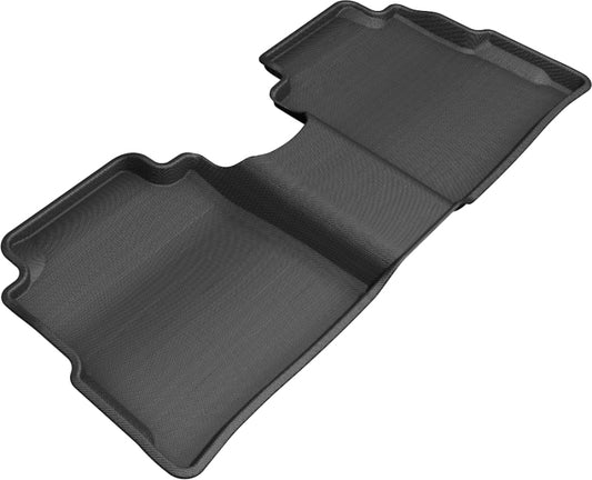 3D MAXpider 2018-2019 Nissan Kicks Kagu 2nd Row Floormats - Black