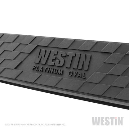 Westin 2020 Jeep Gladiator Platinum 4 Oval Nerf Step Bars - Black