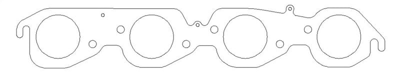 Cometic GM BBC 2.250in Round Port - 030in MLS Exhaust Gasket