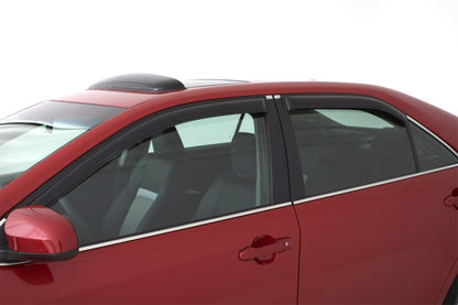 AVS 05-09 Chevy Equinox Ventvisor Outside Mount Window Deflectors 4pc - Smoke