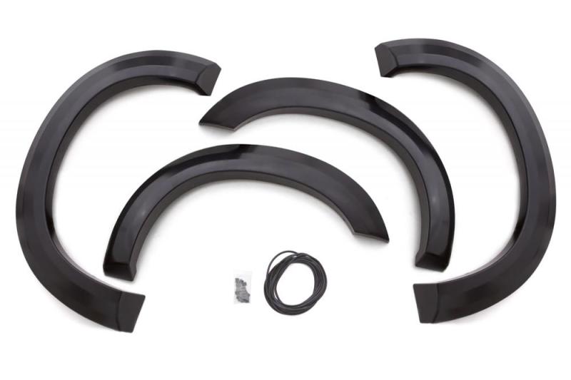 Lund 14-15 GMC Sierra 1500 Ex-Extrawide Style Smooth Elite Series Fender Flares - Black (4 Pc.)