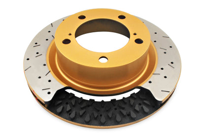 DBA 02-05 RSX (Type S) / 06-07 Civic Si 2.0L Front Drilled & Slotted 4000 Series Rotor