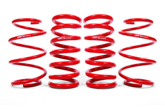 BMR 15-20 Ford Mustang S550 Lowering Spring Kit (Set Of 4) - Red