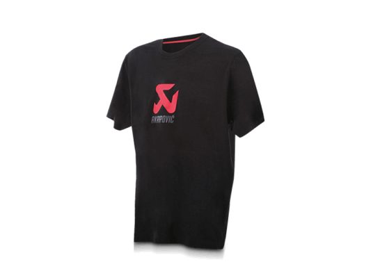 Akrapovic Mens Logo Black T-Shirt - Small