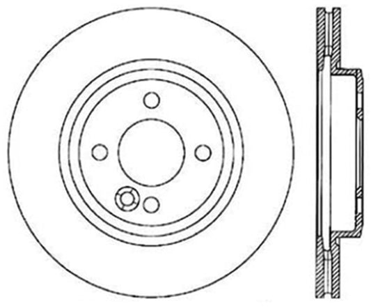 StopTech Drilled Sport Brake Rotor